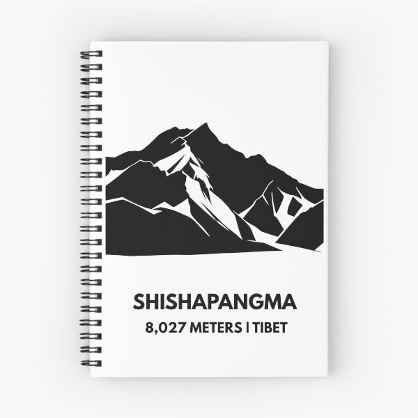 Item preview, Shishapangma Summit - Tibetan Crest Minimalist Silhouette designed and sold by Path&Peak.