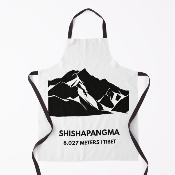 Item preview, Shishapangma Summit - Tibetan Crest Minimalist Silhouette designed and sold by Path&Peak.