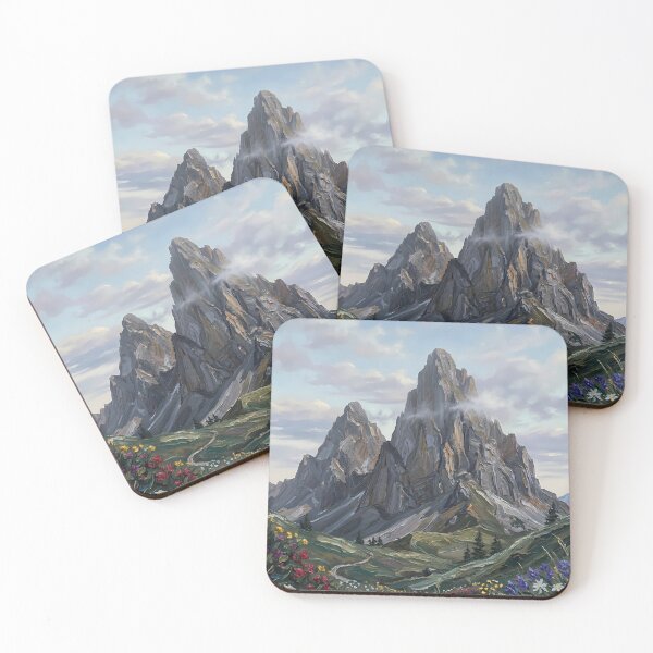 Item preview, Dolomites Meadow and Mountain Scene designed and sold by Vista Atelier.