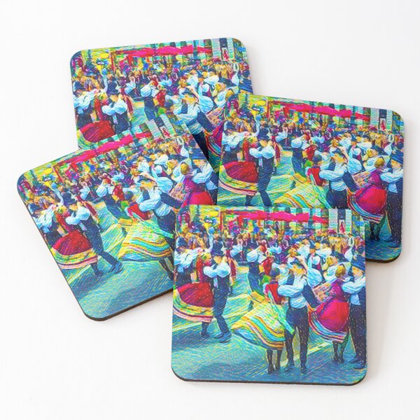 Item preview, 1989 Dancers in Budapest - At Twilight designed and sold by RiverDeeDesigns.