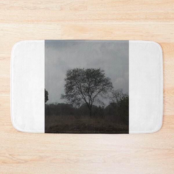Item preview, Dark Silhouette Tree - Moody Overcast Sky Nature Photography designed and sold by PixelVibe Art.