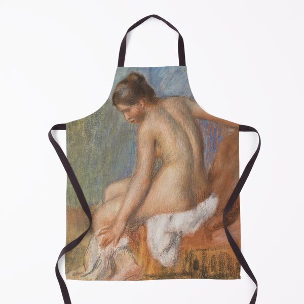 Item preview, Nu Au Fauteuil by Pierre-Auguste Renoir: Impressionist Nude Wall Art Poster designed and sold by artofuniverse.