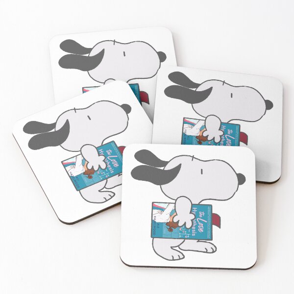Item preview, snoopy reading the love hypothesis designed and sold by liveawhimsylife.