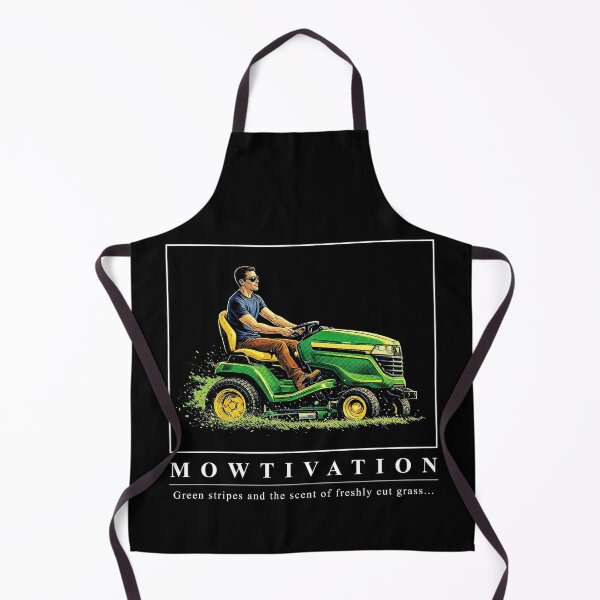 Item preview, Mowtivation – Funny Lawn Care Quote with Riding Mower Illustration designed and sold by Stinky Lincy's Apparel Company.