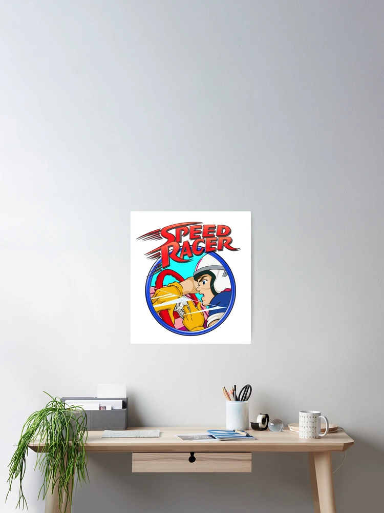Thumbnail 2 of 3, Poster, Speed Racer designed and sold by Lonesome Dog Art.