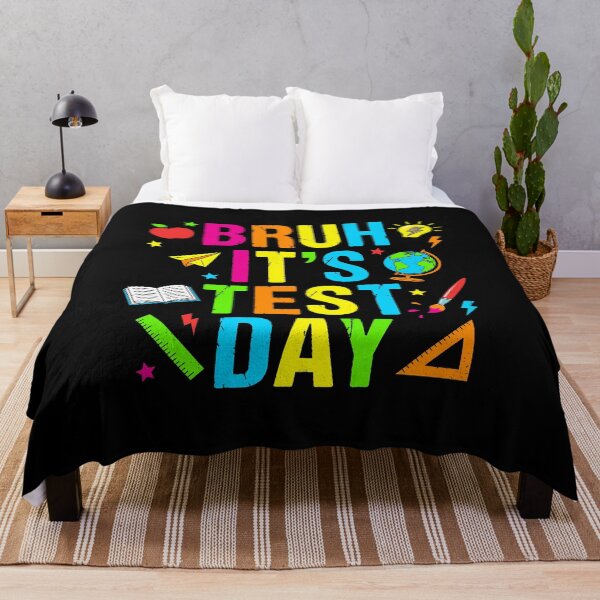 Item preview, Student Test Day Humor Bruh It's Test Day designed and sold by KroghDs.