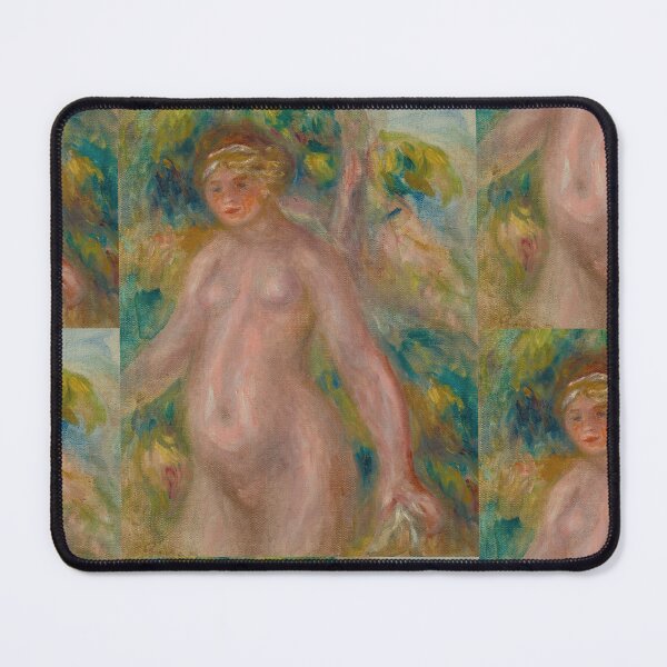 Item preview, Nu Debout by Pierre-Auguste Renoir: Impressionist Nude Fine Art Poster designed and sold by artofuniverse.
