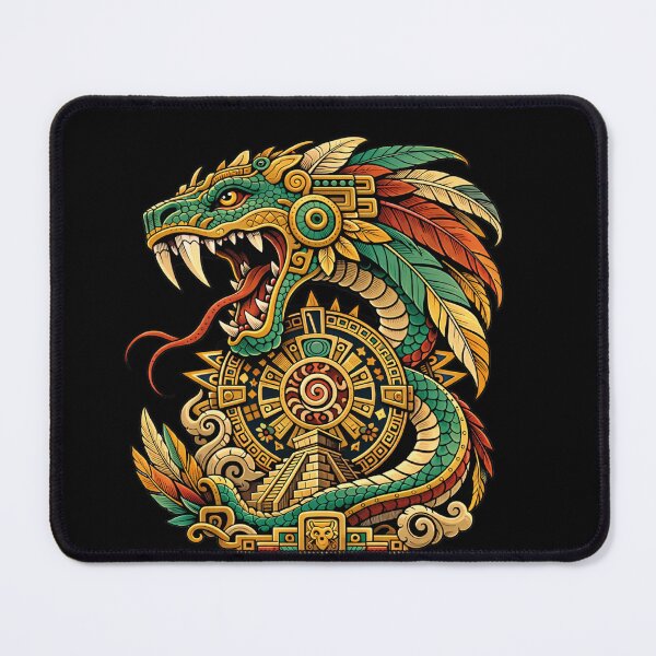 Item preview, Aztec Dragon – Feathered Serpent Design designed and sold by Totemica.