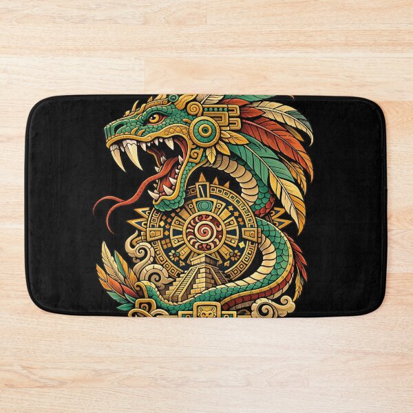 Item preview, Aztec Dragon – Feathered Serpent Design designed and sold by Totemica.