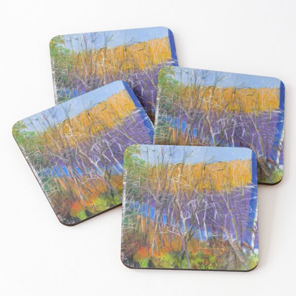 Item preview, New Upload 11 - Wolf Kahn - Best artist - Vibrant Abstract Landscape - New Upload  - Wolf Kahn - Best artist  designed and sold by MirandaZArt.