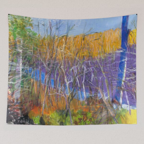 Item preview, New Upload 11 - Wolf Kahn - Best artist - Vibrant Abstract Landscape - New Upload  - Wolf Kahn - Best artist  designed and sold by MirandaZArt.