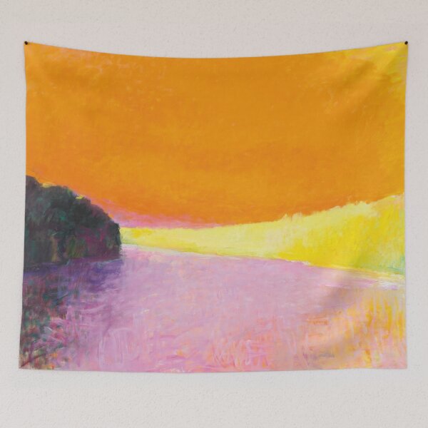 Item preview, New Upload 12 - Wolf Kahn - Best artist - Vibrant Abstract Landscape - New Upload  - Wolf Kahn - Best artist  designed and sold by MirandaZArt.