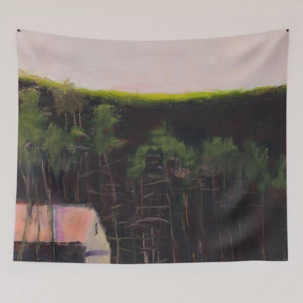 Item preview, New Upload 13 - Wolf Kahn - Best artist - Vibrant Abstract Landscape - New Upload  - Wolf Kahn - Best artist  designed and sold by MirandaZArt.