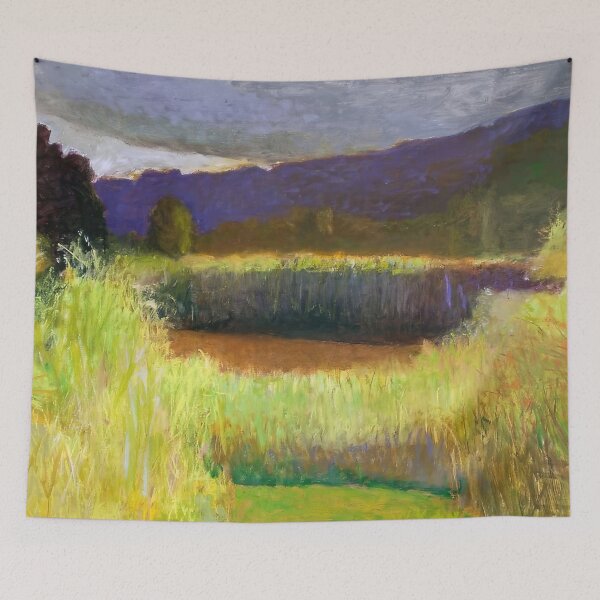 Item preview, New Upload 14 - Wolf Kahn - Best artist - Vibrant Abstract Landscape - New Upload  - Wolf Kahn - Best artist  designed and sold by MirandaZArt.