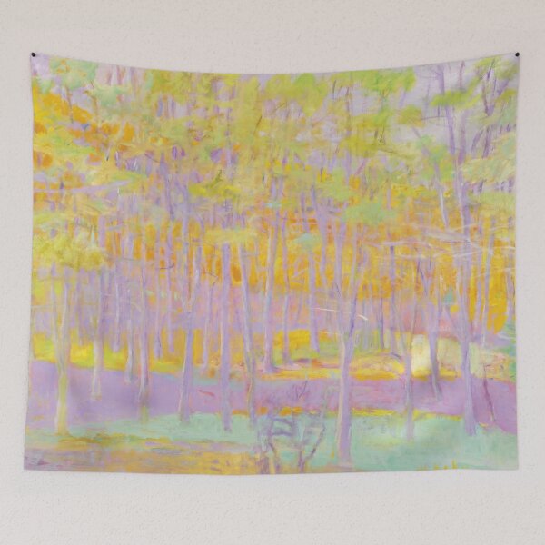 Item preview, New Upload 19 - Wolf Kahn - Best artist - Vibrant Abstract Landscape - New Upload  - Wolf Kahn - Best artist  designed and sold by MirandaZArt.