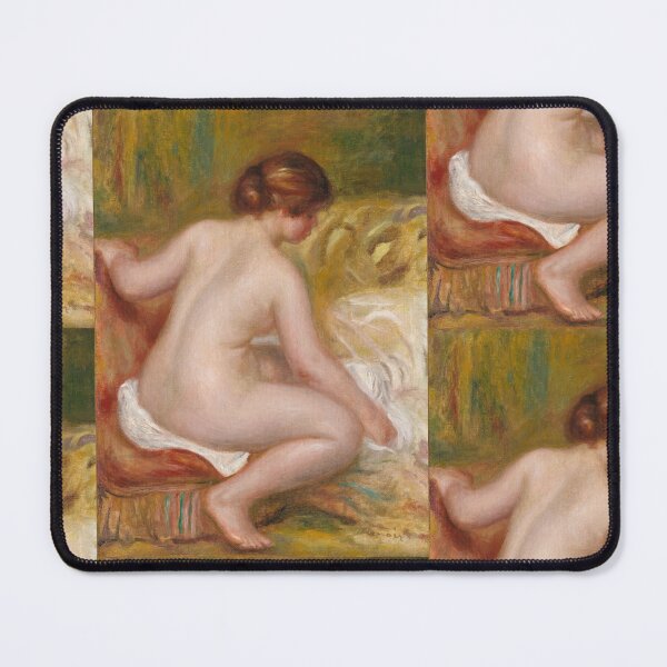 Item preview, Nu Sur Un Fauteuil by Pierre-Auguste Renoir: Intimate Impressionist Nude Poster designed and sold by artofuniverse.