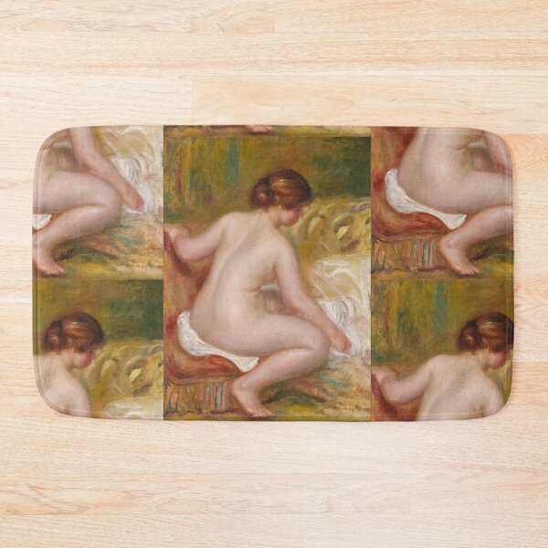 Item preview, Nu Sur Un Fauteuil by Pierre-Auguste Renoir: Intimate Impressionist Nude Poster designed and sold by artofuniverse.