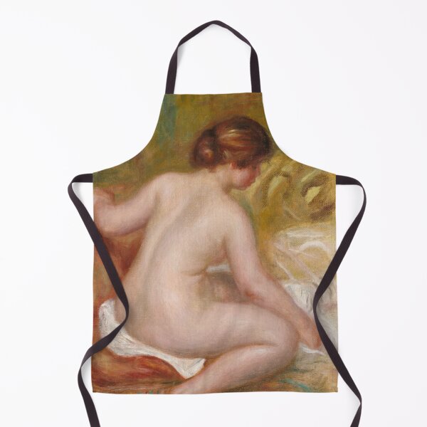 Item preview, Nu Sur Un Fauteuil by Pierre-Auguste Renoir: Intimate Impressionist Nude Poster designed and sold by artofuniverse.