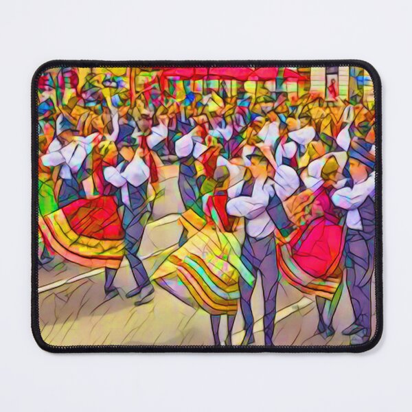 Item preview, 1989 Dancers in Budapest - At Noon designed and sold by RiverDeeDesigns.