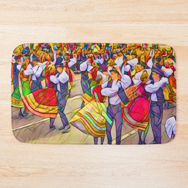 Item preview, 1989 Dancers in Budapest - At Noon designed and sold by RiverDeeDesigns.