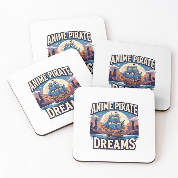 Item preview, 4k Anime Pirate Ship Abandoned City Art designed and sold by ABArtByAlexST.