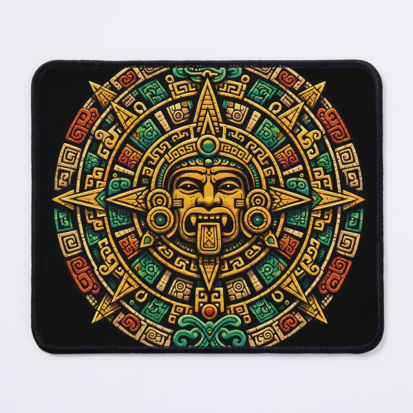 Item preview, Aztec Sun Stone – Tribal Calendar Design designed and sold by Totemica.
