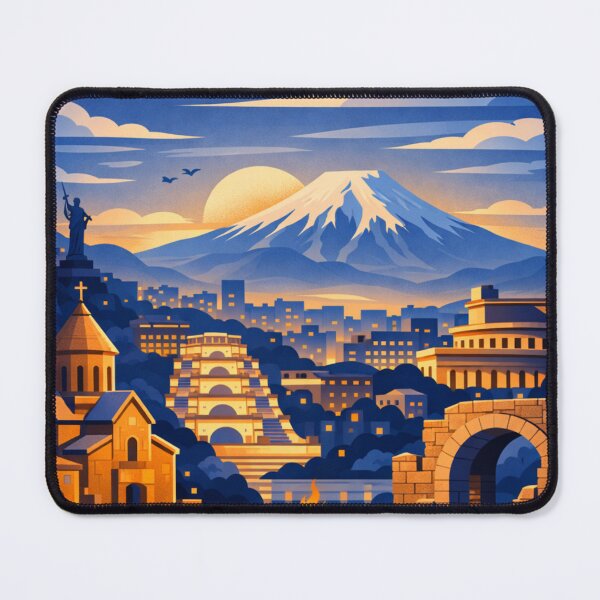 Item preview, Yerevan Armenia Travel Poster designed and sold by MatthewHeights.