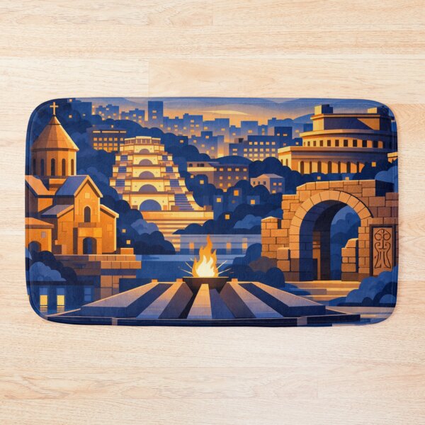 Item preview, Yerevan Armenia Travel Poster designed and sold by MatthewHeights.