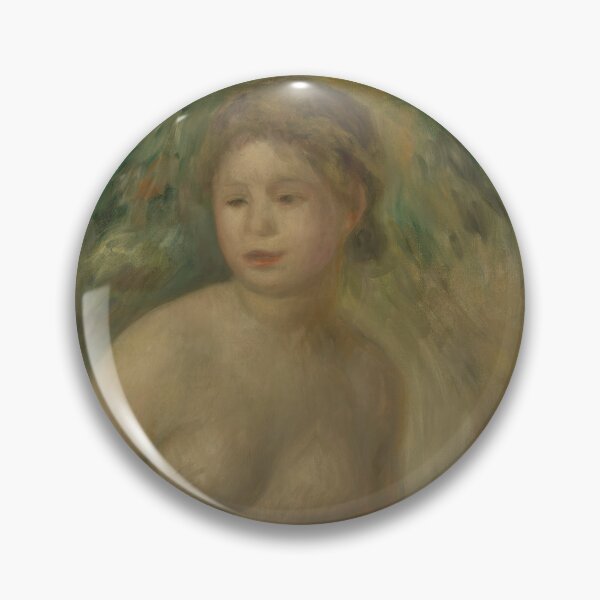 Item preview, Nude by Pierre-Auguste Renoir: Impressionist Bather Fine Art Poster designed and sold by artofuniverse.