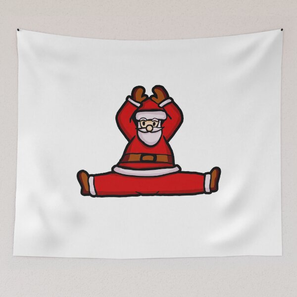 Item preview, Santa Claus Doing Yoga designed and sold by KsuAnn.