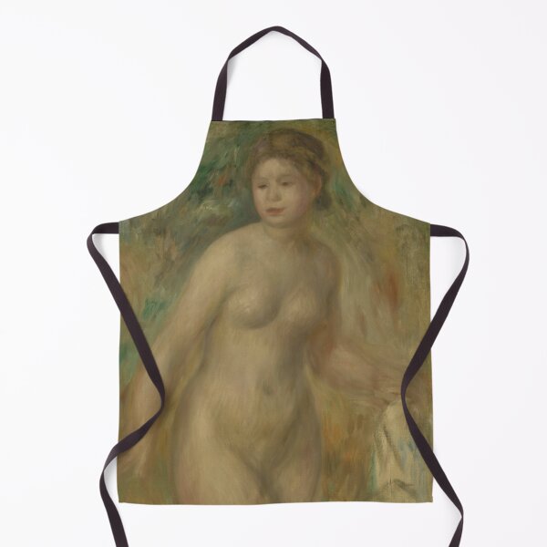 Item preview, Nude by Pierre-Auguste Renoir: Impressionist Bather Fine Art Poster designed and sold by artofuniverse.