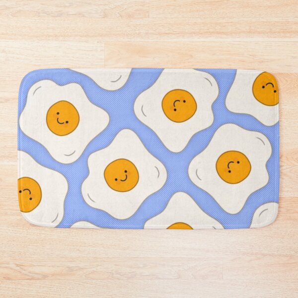 Item preview, Sunny Pan Poetry – Cheerful Smiling Eggs designed and sold by iamdesigns14.