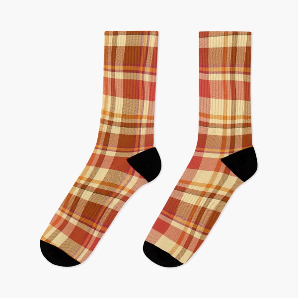Item preview, Harvest Pumpkin Tartan Plaid - Warm Autumn Check Pattern designed and sold by NoemiMarozsan.