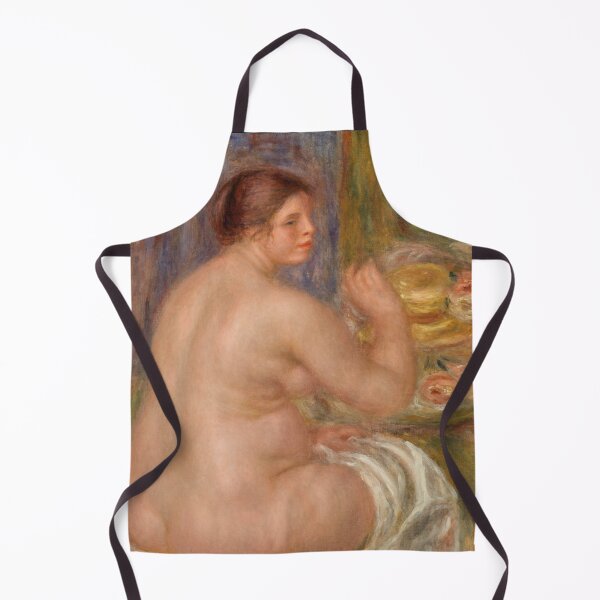 Item preview, Nude From the Back Nu De Dos by Pierre-Auguste Renoir: Impressionist Nude Poster designed and sold by artofuniverse.
