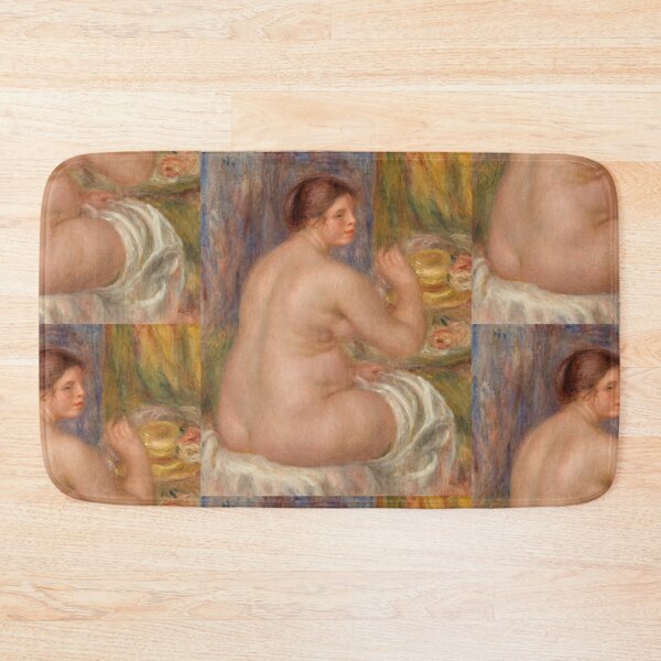 Item preview, Nude From the Back Nu De Dos by Pierre-Auguste Renoir: Impressionist Nude Poster designed and sold by artofuniverse.