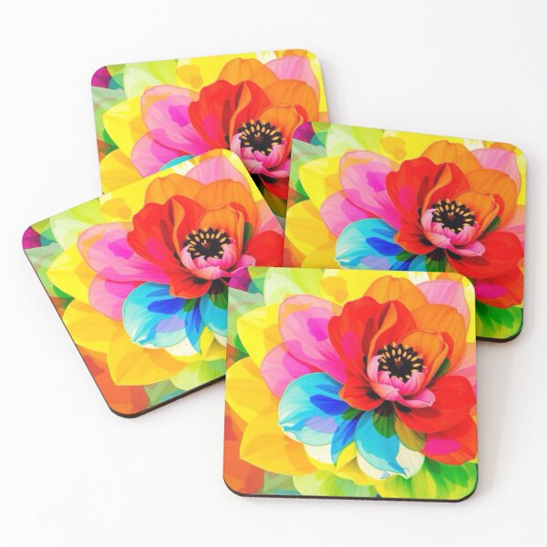 Item preview, Flashy Floral designed and sold by TinCatOutPost.