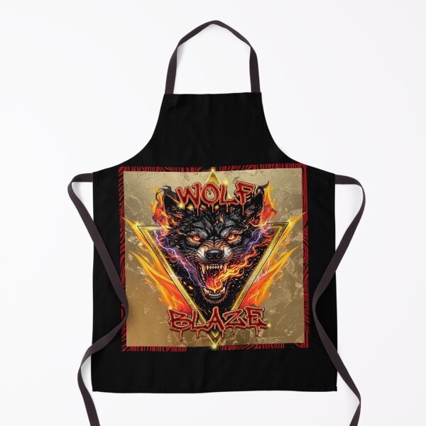 Item preview, Wolf Blaze | Fiery Wolf Triangle designed and sold by Italian Ink Studio.