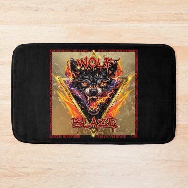 Item preview, Wolf Blaze | Fiery Wolf Triangle  designed and sold by Italian Ink Studio.