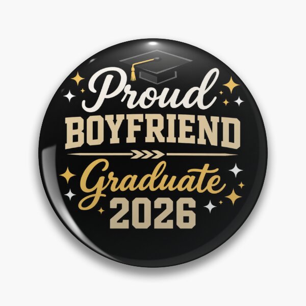 Item preview, Proud Boyfriend of A Class 2026 Graduation Grad Party Senior 26 Graduate designed and sold by Ali-printshop.