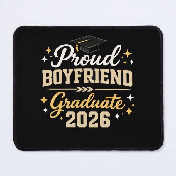 Item preview, Proud Boyfriend of A Class 2026 Graduation Grad Party Senior 26 Graduate designed and sold by Ali-printshop.