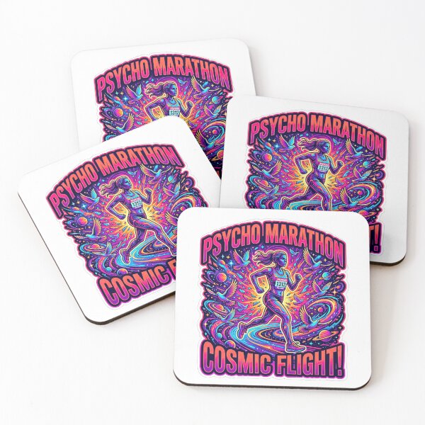 Item preview, HD Psycho Marathoner's Cosmic Doves designed and sold by ABArtByAlexST.