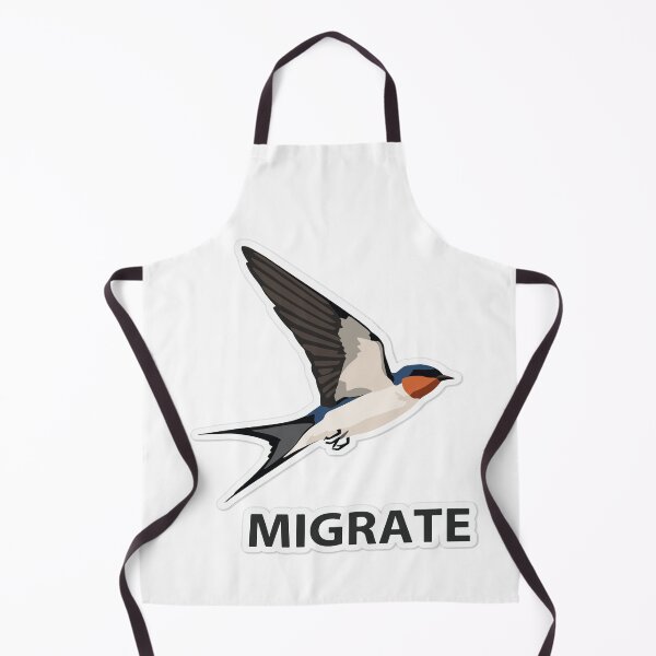 Item preview, Migrate - Minimalist Swallow Flight & Travel Spirit designed and sold by Heidelberg89.