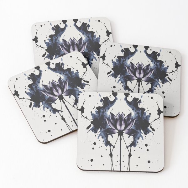 Item preview, The Lotus and the Inkblot designed and sold by AbstractAnom.