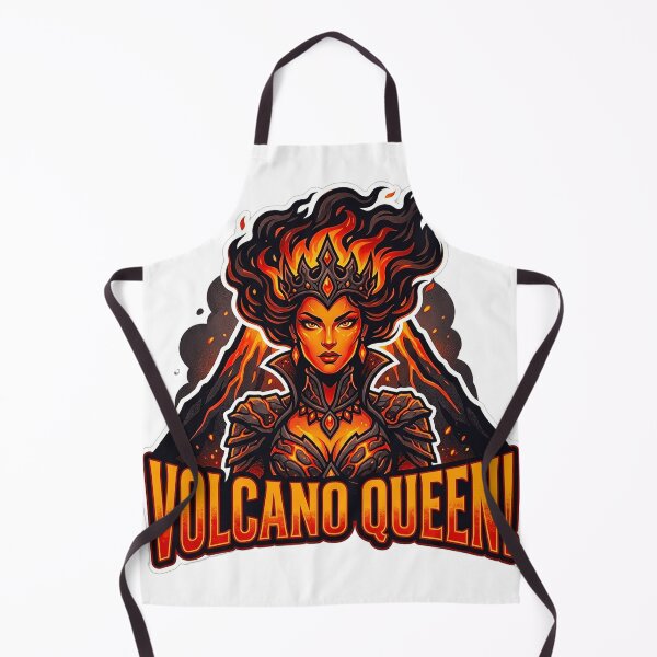 Item preview, FHD Beautiful Portrait of a Volcano Queen designed and sold by ABArtByAlexST.
