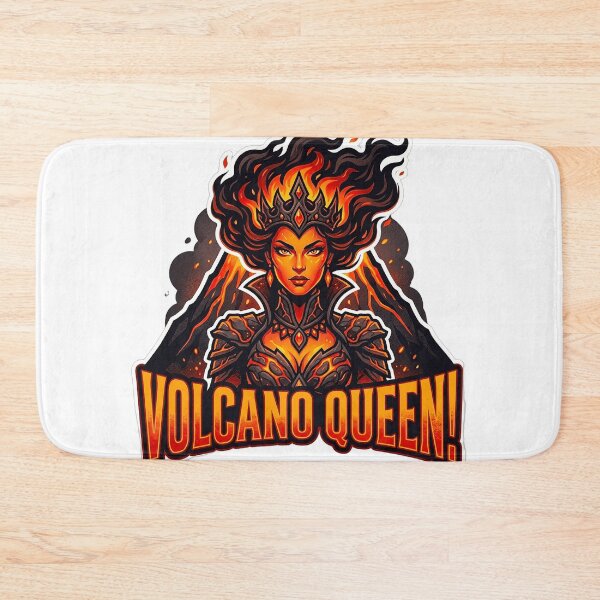 Item preview, FHD Beautiful Portrait of a Volcano Queen designed and sold by ABArtByAlexST.