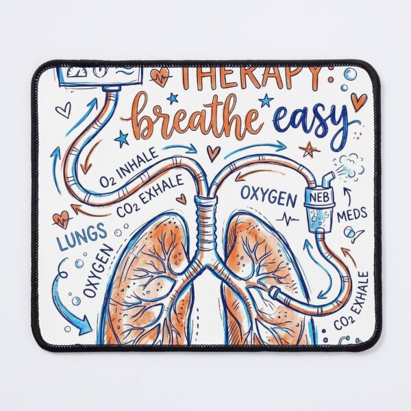 Artikelvorschau, Respiratory Therapy Breathe Easy entworfen und verkauft von bbowdesign.
