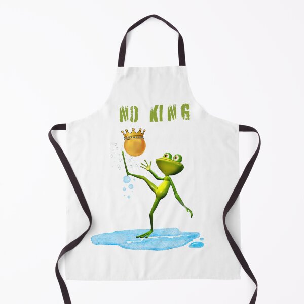 Item preview, Funny Humor Frog Protest No King Shirt designed and sold by artsdylan.