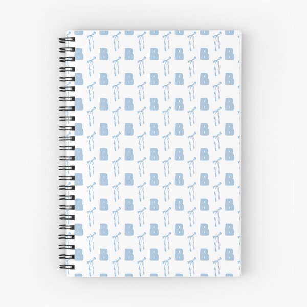 Item preview, Watercolor Blue Bow Letter B Phone Case Aesthetic Gift, Coquette Blue Bow Monogram B Blanket Cozy Gift for Her, Letter B Blue Bow Journal Aesthetic Graduation Gift for Her and Girls designed and sold by VivaFy.