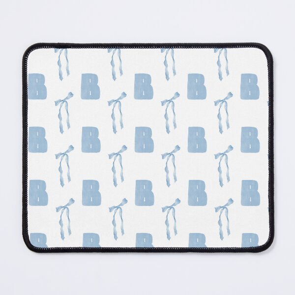 Item preview, Watercolor Blue Bow Letter B Phone Case Aesthetic Gift, Coquette Blue Bow Monogram B Blanket Cozy Gift for Her, Letter B Blue Bow Journal Aesthetic Graduation Gift for Her and Girls designed and sold by VivaFy.