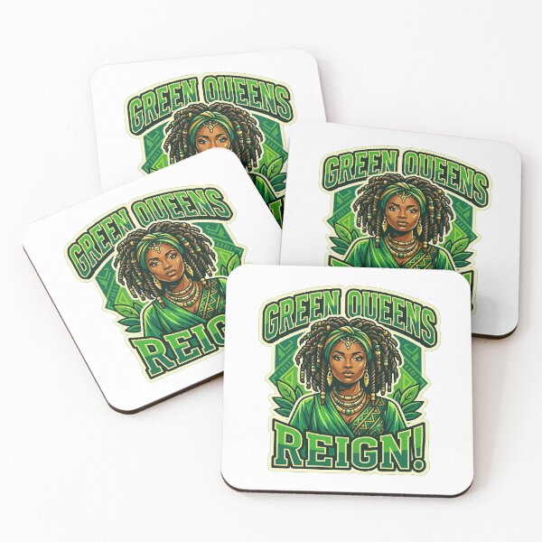 Item preview, HD Green Plains African Women Digital Portrait designed and sold by ABArtByAlexST.